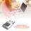 2X USB Fingerprint Reader Module Device Biometric Scanner for Windows 10 Laptops PC Security Key USB Interface 5