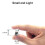 2X USB Fingerprint Reader Module Device Biometric Scanner for Windows 10 Laptops PC Security Key USB Interface 8