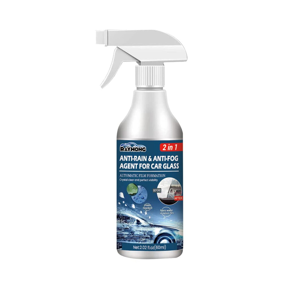 Car Windshield Rainproof Anti Fog Spray With Longlasting Hydrophobic Coating For Mirrors 9382693367563