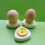 Egg Piercer with Safety Lock Needle, SpringLoaded Egg Pricker Tool for Easy Boiling 3
