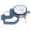 Modello 0-10 mm spessimetro rotondo, argento, 0,01 mm 7