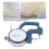 Modello 0-10 mm spessimetro rotondo, argento, 0,01 mm 9
