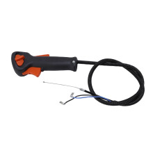 Throttle Cable with Control Switch Lever Handle for FS75 FS80 FS85 Trimmer - Replacement Throttle Control Cable Kit