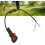 Throttle Cable with Control Switch Lever Handle for FS75 FS80 FS85 Trimmer - Replacement Throttle Control Cable Kit 4