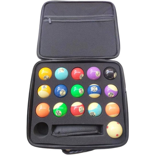 Functional Design Billiards Storage Box with Strong Carrying Handle and Shoulder Strap 1