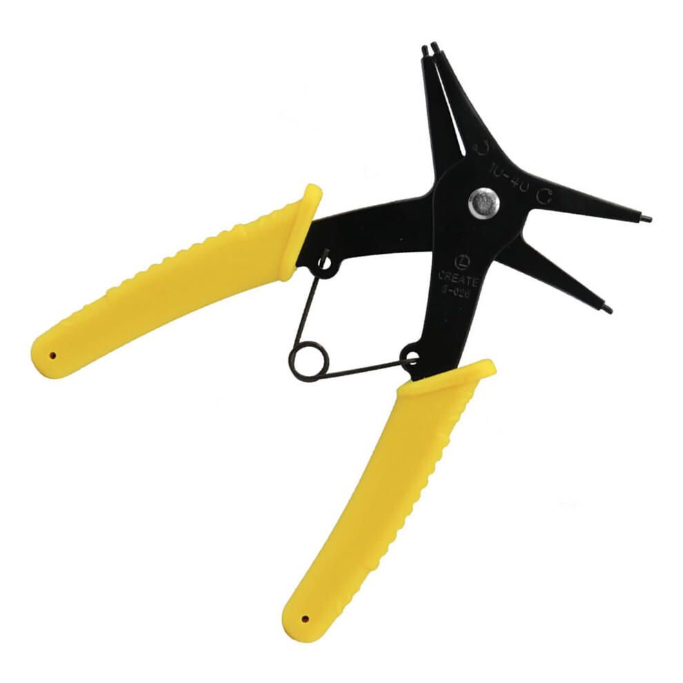 Dualpurpose Internal External Circlip Pliers Snap Ring Removal Tool With Durable Steel Construction 9382693369598