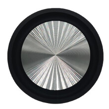 90 mm Speaker Membrane Bass Cooler Subwoofer Replacement Membrane Silver for Home Cinema Passive Cooler Accessories