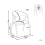 Beliani Set of 2 Dining Chairs YUBA Wood Light Grey 3