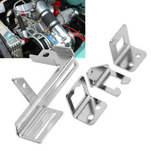 Alloydrosselzug-Kickdown-Halterungsset für Mopar-Motoren 273-440, Silber