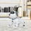 Smart Interactive Robot Dog, Following Function Enabled Remote Control Robot Dog, Programmable RC Toy Dog with Imitate Animals Capability, 6