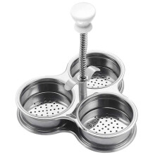 Master The Art Of Perfect Eggs With Our 3 Cups Poached Egg Cooker, A Nonstick Champion For Hassle-Free Mornings