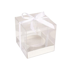 Transparente PVC-Geschenkboxen, 12 Stück, für Hochzeiten, Geburtstage, Brautpartys und Babypartys, elegante, vielseitige Gastgeschenkboxen mit