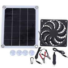 Pet House Cooling System, Monocrystalline Solar Panels For Reliable And Durable Outdoor Use, High Efficiency And Light Weight, Portable Solar Air
