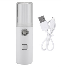 Bærbar nanosprayer, hudfuktighetsapparat som mykgjør keratin, lett og bærbar for reiser, USB-oppladbar for enkelhets skyld
