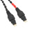 2m/6,6ft 3,5mm cavo HD580/HD600 nero CF Loop 9