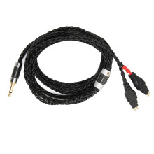 Upgrade Cable: Upgraded 2m/6.6ft OCC Silver Plated Wire, Mid Bass Control For Pure Tone Delivery