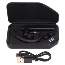 Bluetooth Headset Earpiece Sweatproof Gaming Rechargeable Waterproof RGB LED Charging Case Microphone Noise Cancelling Low Latency Surround Stereo Erg