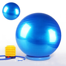 Core Ball Chair For Your Office with Replacement Ball, Workout Ball Home Gym(Blue,65cm)