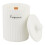 Living And Home Ceramic Wood Wick Soy Wax Scented Candle 3