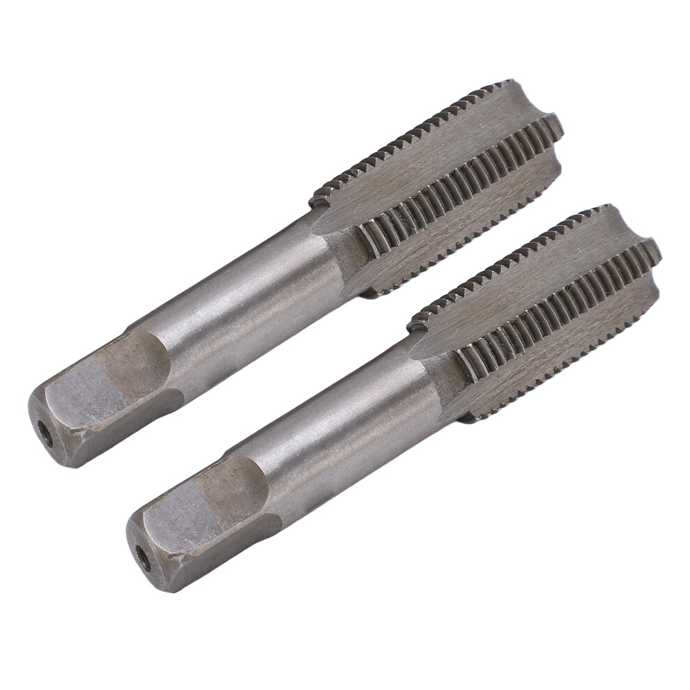 2Pcs Straight Flute Tap High Speed Steel Metric Hand Tap M14x1.5 For Screws 7651376330586