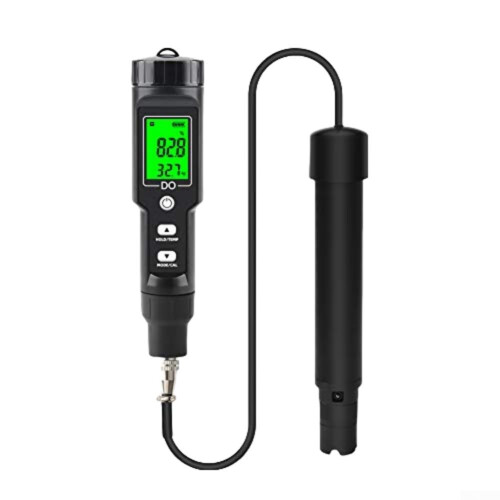 Dissolved Oxygen Meter 0 to 40 mg/L, Accurate User-Friendly, Ideal for Environmental Testing and Water Quality Analysis