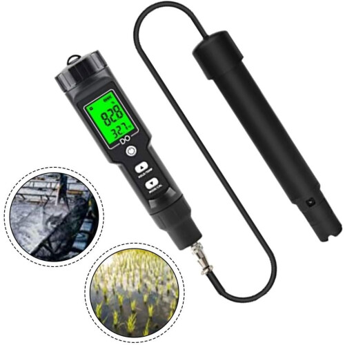 Dissolved Oxygen Meter 0 to 40 mg/L, Accurate User-Friendly, Ideal for Environmental Testing and Water Quality Analysis 2