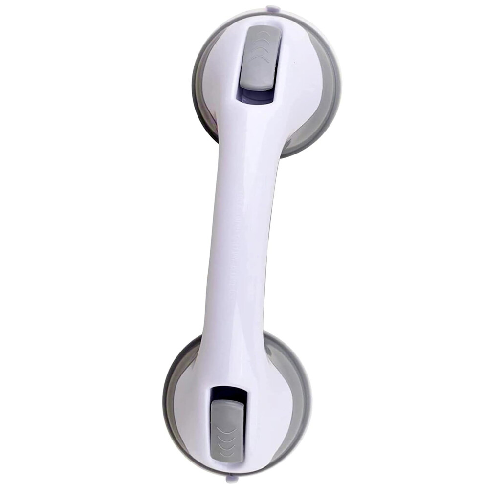 Shower Grab Bar with Secure Suction Grip Non Slip Bathroom Safety Handle for Elderly Seniors
