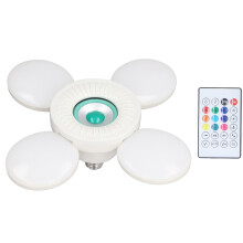 PIR Motion Sensor Light, 24 Key Remote Control For Smart Control, Adjustable Angle For Directional Illumination, Foldable Design For Easy