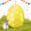 Inflatable Easter Eggs, Easter Eggs, Easter Decoration Easter Eggs for Hanging Outdoor Easter Eggs Decoration Yellow 2