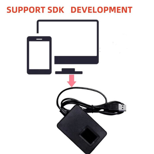 ZK9500 USB Biometric Fingerprint Scanner for PC Desktop for Android Mobile, High Resolution Optical Reader 2