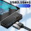 For  Surface Pro 4/5/6 Docking Station -Compatible PC Screen Projection 100M Ethernet Port USB3.0 Adapter,B 10