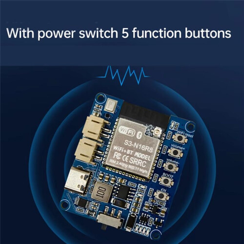 ESP32-S3 Voice Chat Module Xiaozhi AI Artificial Intelligence Development Board Supports DeepSeek Large Model Type-C 1