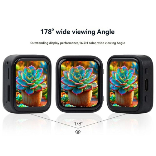 Waveshare ESP32-S3 1.8inch AMOLED Touch Display AI Development Board 32-Bit LX7 Dual-Core Processor 368x448 2