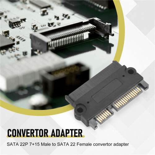 22P 7 + 15 Stecker auf  22Pin Buchse Konverter Adapter 1
