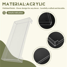 Keyboard Dust Cover Transparent Strong Acrylic Keyboard Cover Easy To Clean Desktop Keyboard 375X150X48 MM