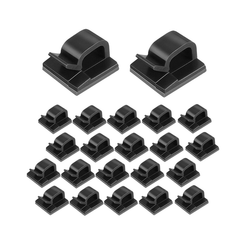 100 Pc Outdoor Light Clips For String Lights Self Adhesive Cable Hooks Wire Clips Hooks Cord Organizer Holder Black 6031643123324