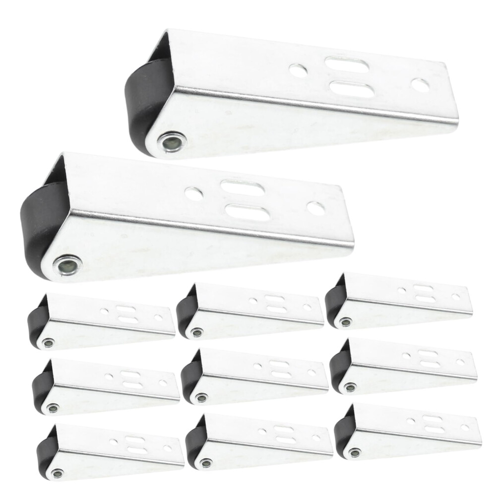 Barn Door Rollers 12Pack, Silent Sliding Pulley Wheel, Metal Rollers For Hanging Or Folding Doors 9187378483268