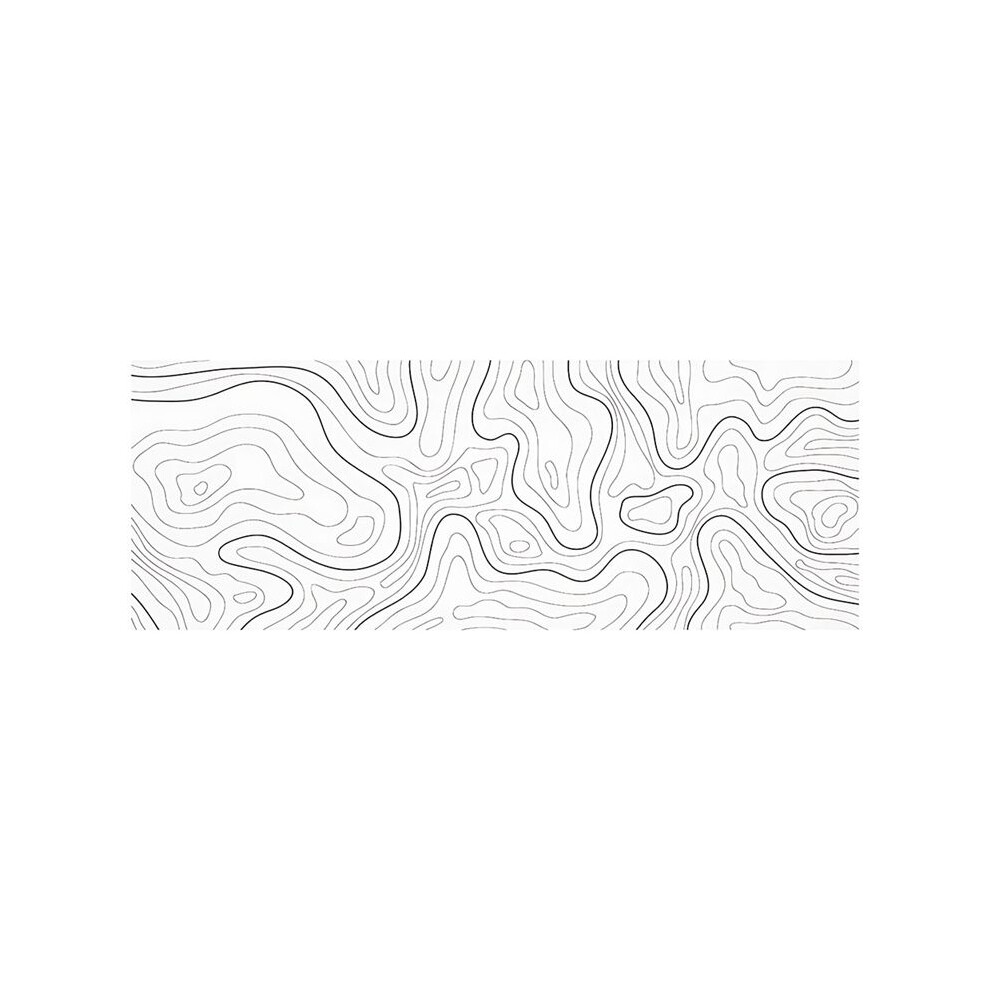 Topographic Contour Extended Mouse Pad Computer Keyboard Mouse Mat Mousepad 800X300x2mm 4711633059933