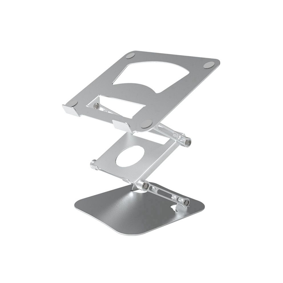 Aluminum Alloy Cooling Laptop Stand Foldable Double-Layer Laptop Stand For Computer Silver 4712170709633