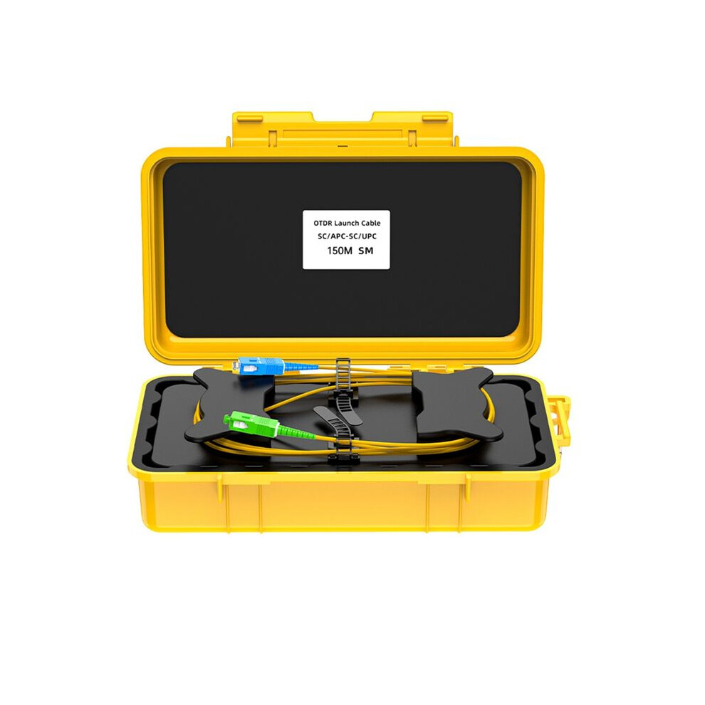 150M Fiber Optic Otdr Launch Cable Box Fiber Optic Ring Otdr Transmitting Cable Box Dead Spot Eliminator Sc/Apc-Sc/Upc 4712807585302
