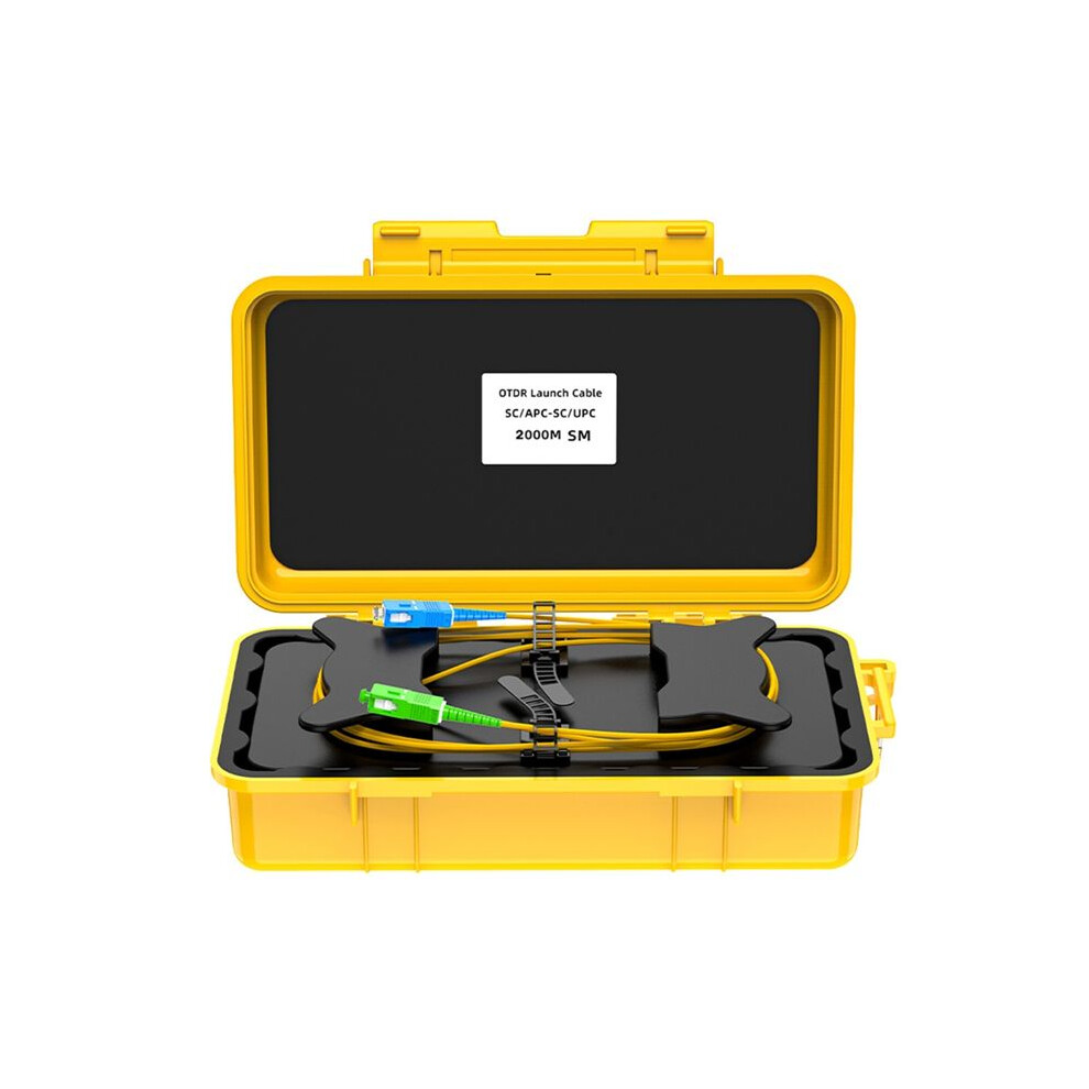 Otdr Dead Zone Eliminator Fiber Rings Fiber Optic Otdr Launch Cable Box 2Km Sc/Apc-Sc/Upc 4712170744269