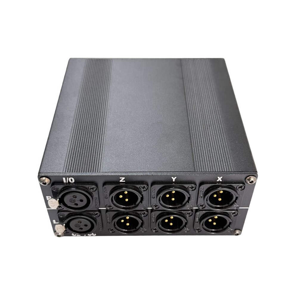 3-Way Passive Stereo Audio Switcher Xlr 3-Male 1-Female Switcher 3 In 1 Out Or 1 In 3 Out Splitter Box Xlr Selector 4713617499162