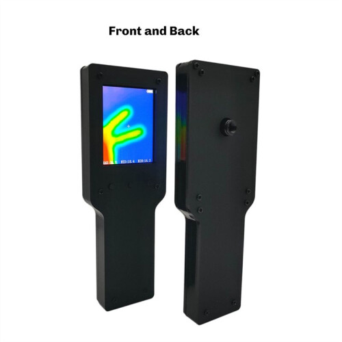 PAREK Handheld Thermal Imager Temperature Detection Measurement Resolution 2.4-Inch Charging Cable Color Display 2