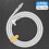 180 Swivel Double Elbow Mech Data Cable Type-C to Type-C Fast Charging & Data Transfer Cable for Tablets and Laptops 2m 6
