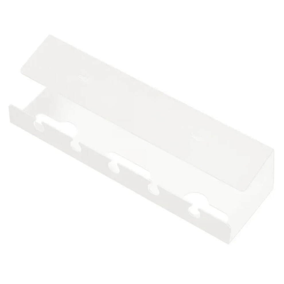 Under Desk Cable Management Tray With Power Strip Holder, Nodrill Install For Office Desk 9382693372864