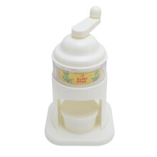 Manual Ice Crusher and Snow Cone Maker No Power Needed for Cold Drinks Desserts and Home Use