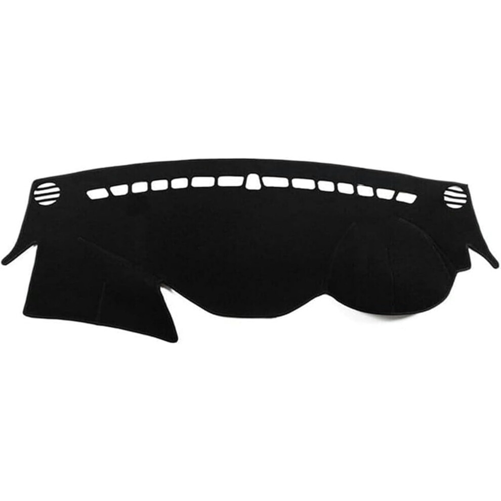 Dashboard Cover For Hyundai Sonata 20102014 Silicone Suede Dash Mat With Uv Protection And Glare Reduction Black 9347817607222