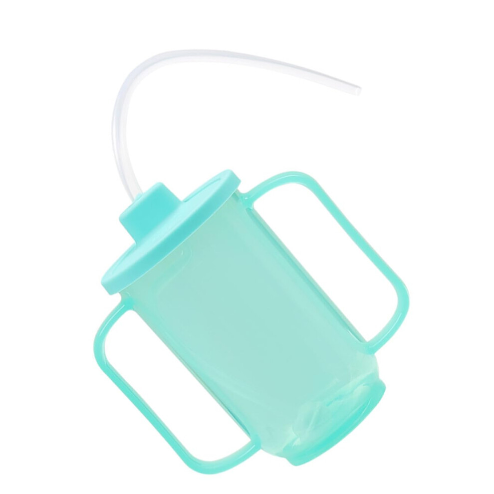 Bedridden Patient Convalescent Feeding Cup with Non-Spill Straw Mug Ergonomic Design for Elderly and Disabled Care