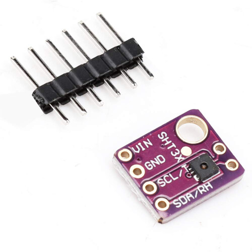 Accuracy Digital Temperature and Humidity Sensor Module with Fast I2C Response and Dual Addresses