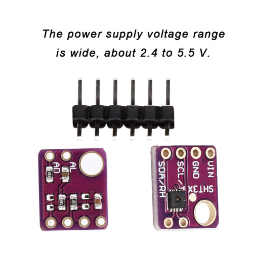 Accuracy Digital Temperature and Humidity Sensor Module with Fast I2C Response and Dual Addresses 1